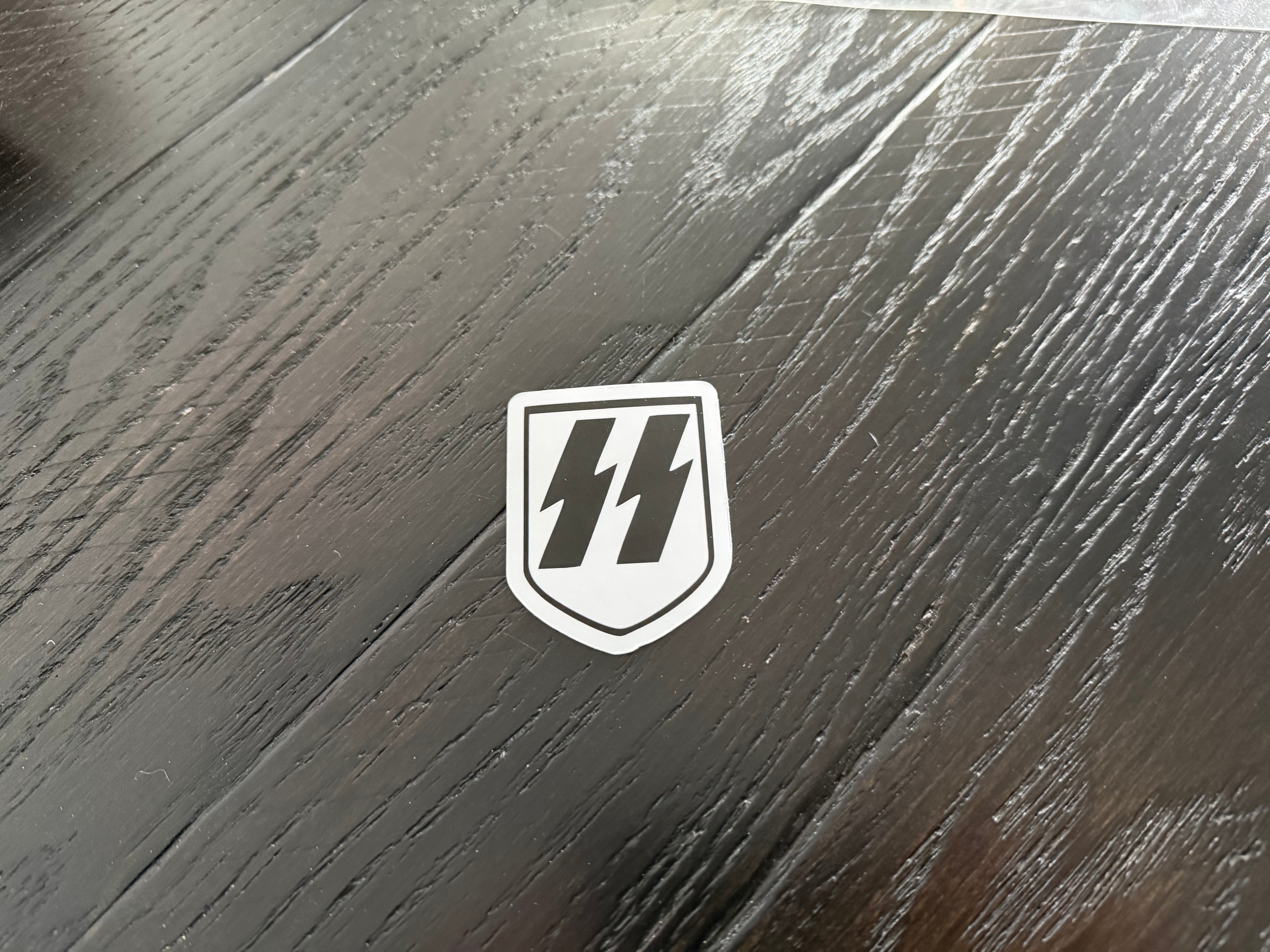 Lightning bolts sticker