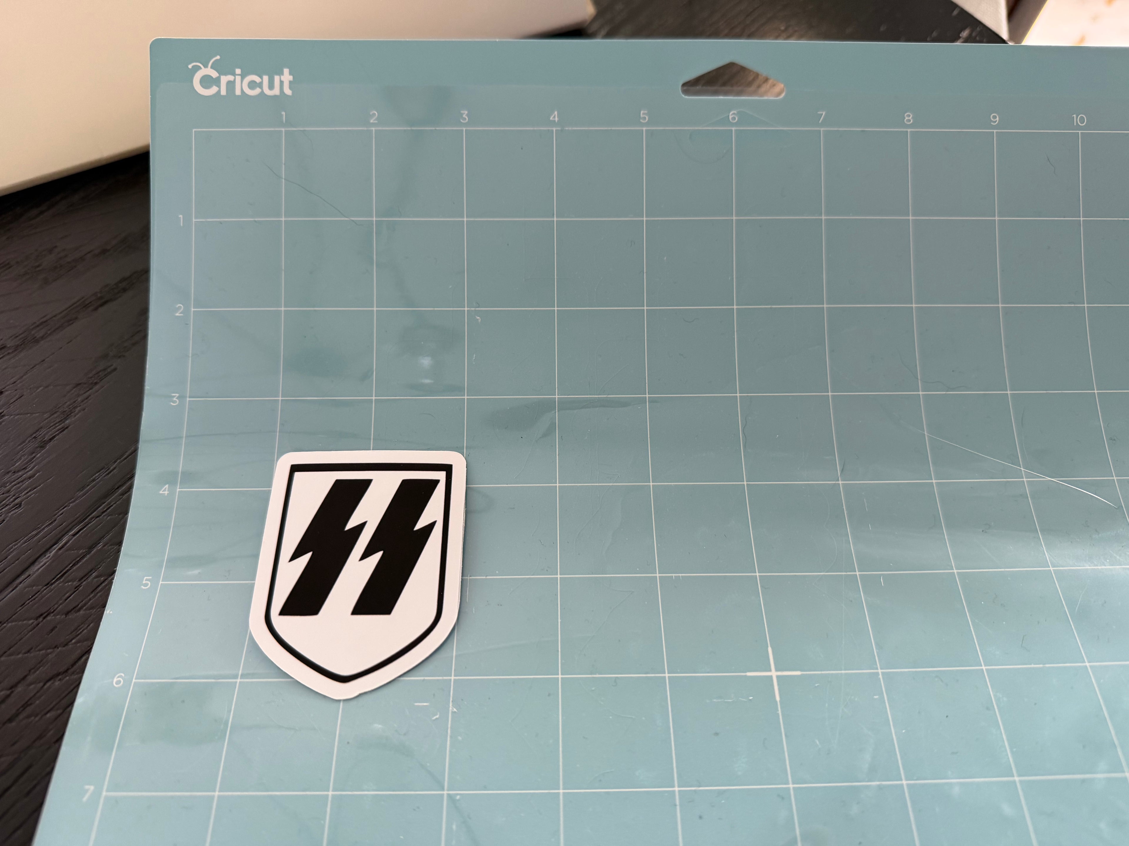 Lightning bolts sticker
