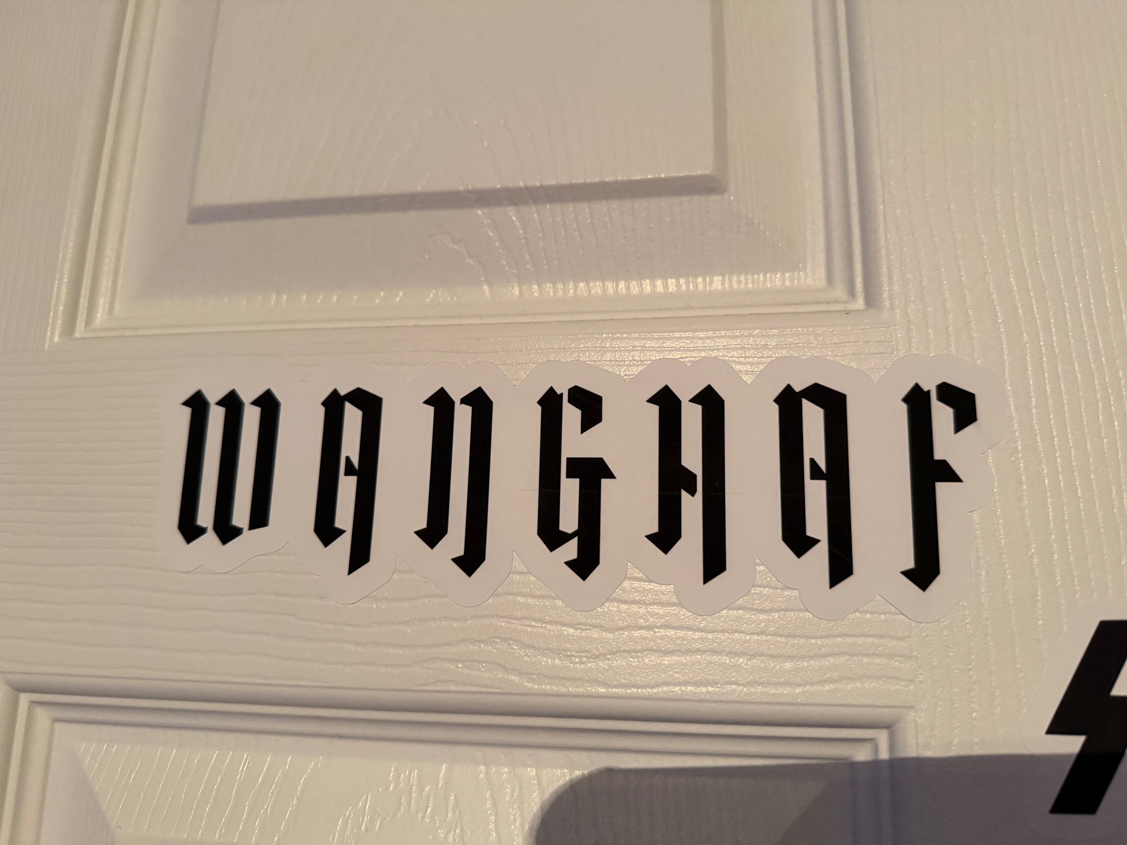WANGHAF Vinyl Sticker