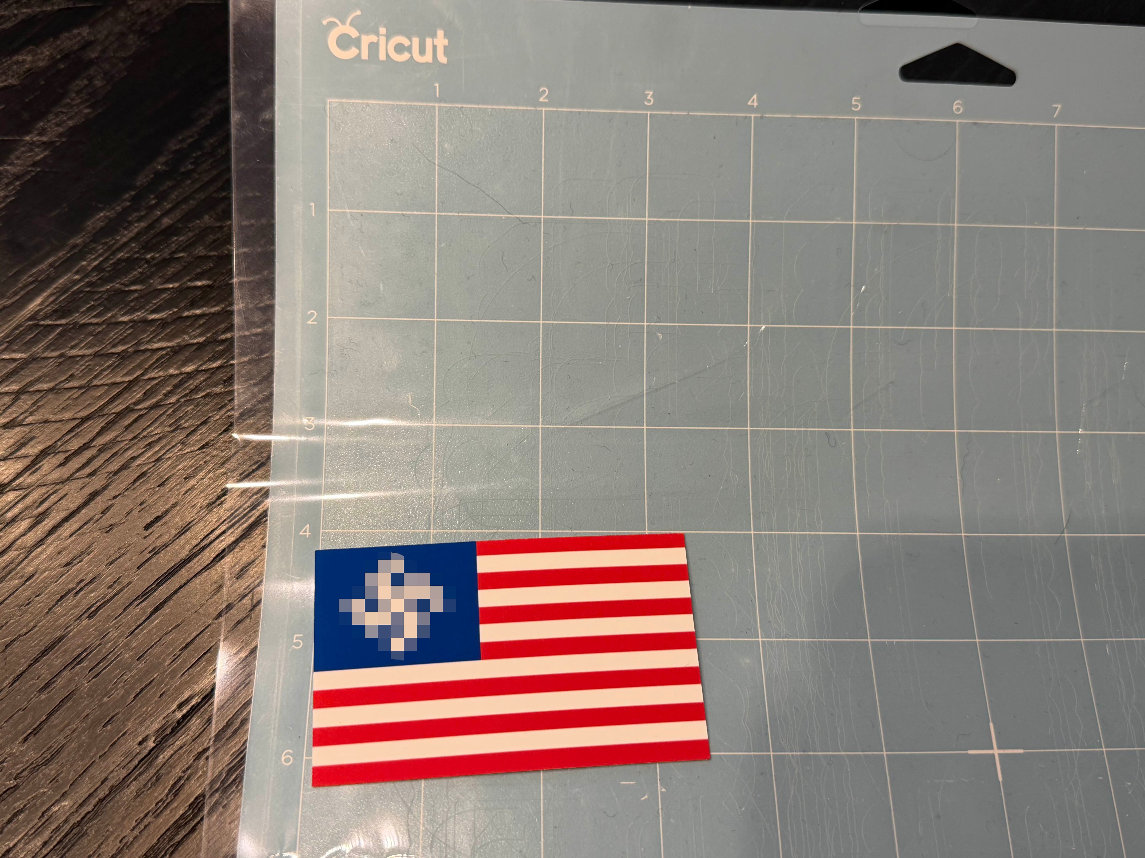 US Flag Sticker 1