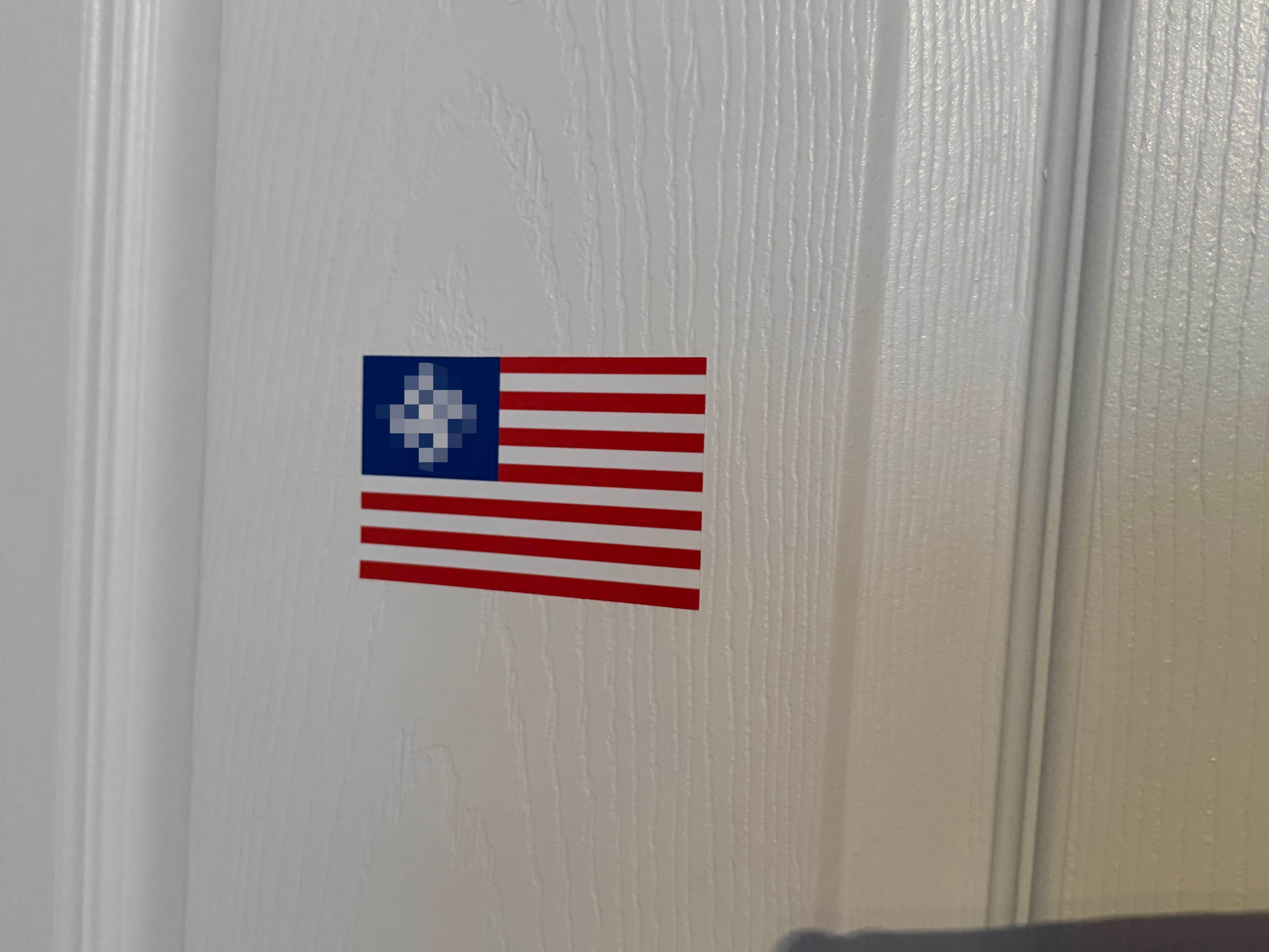 US Flag Sticker 1