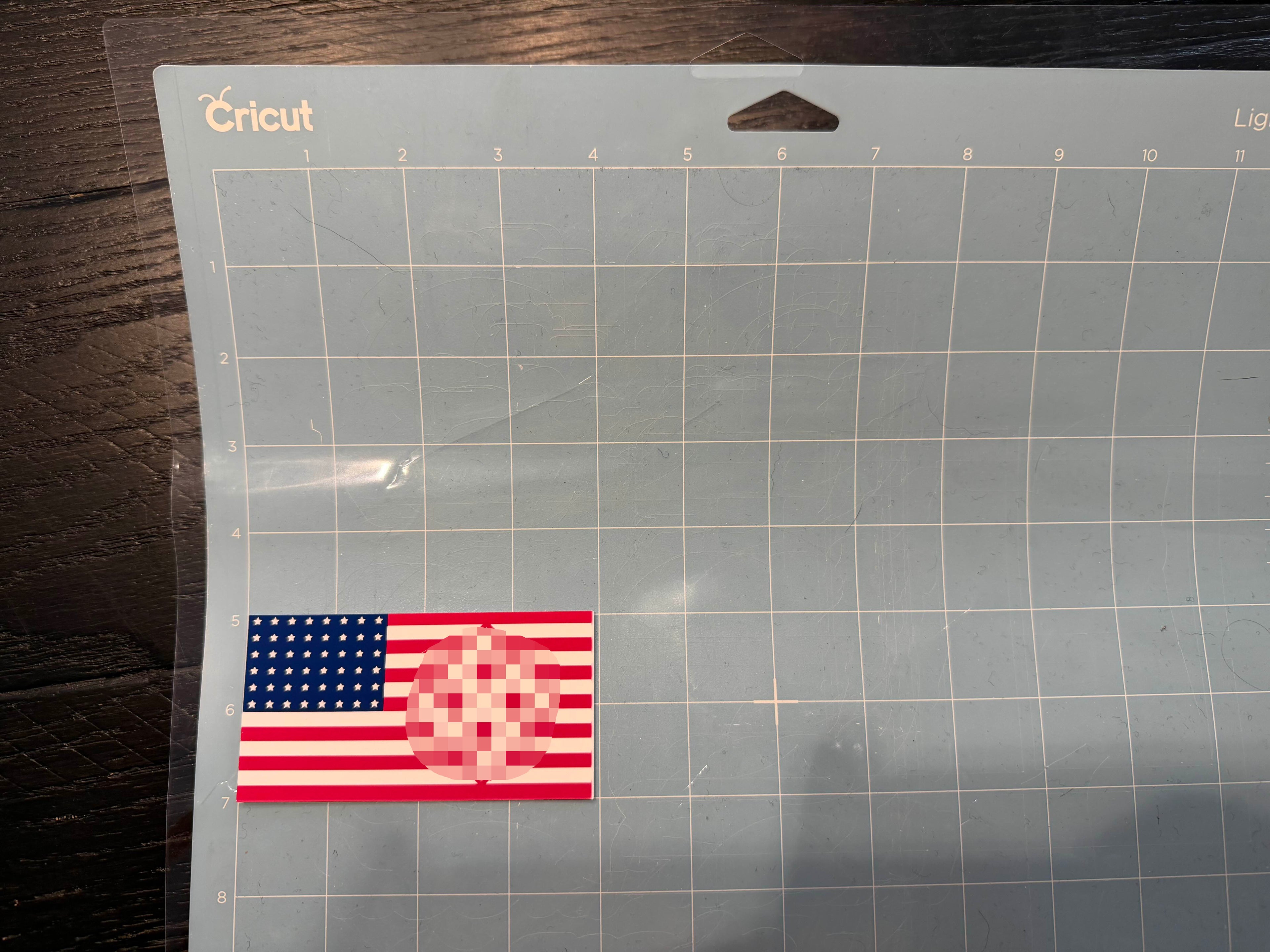 US Flag Sticker 2