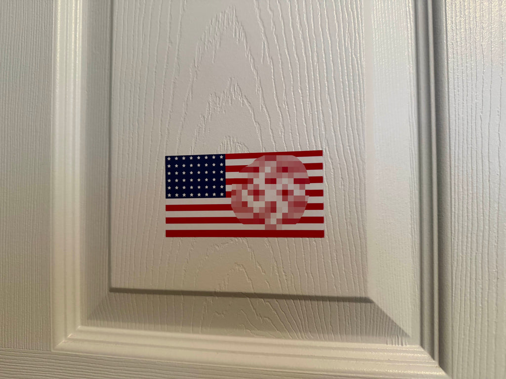 US Flag Sticker 2