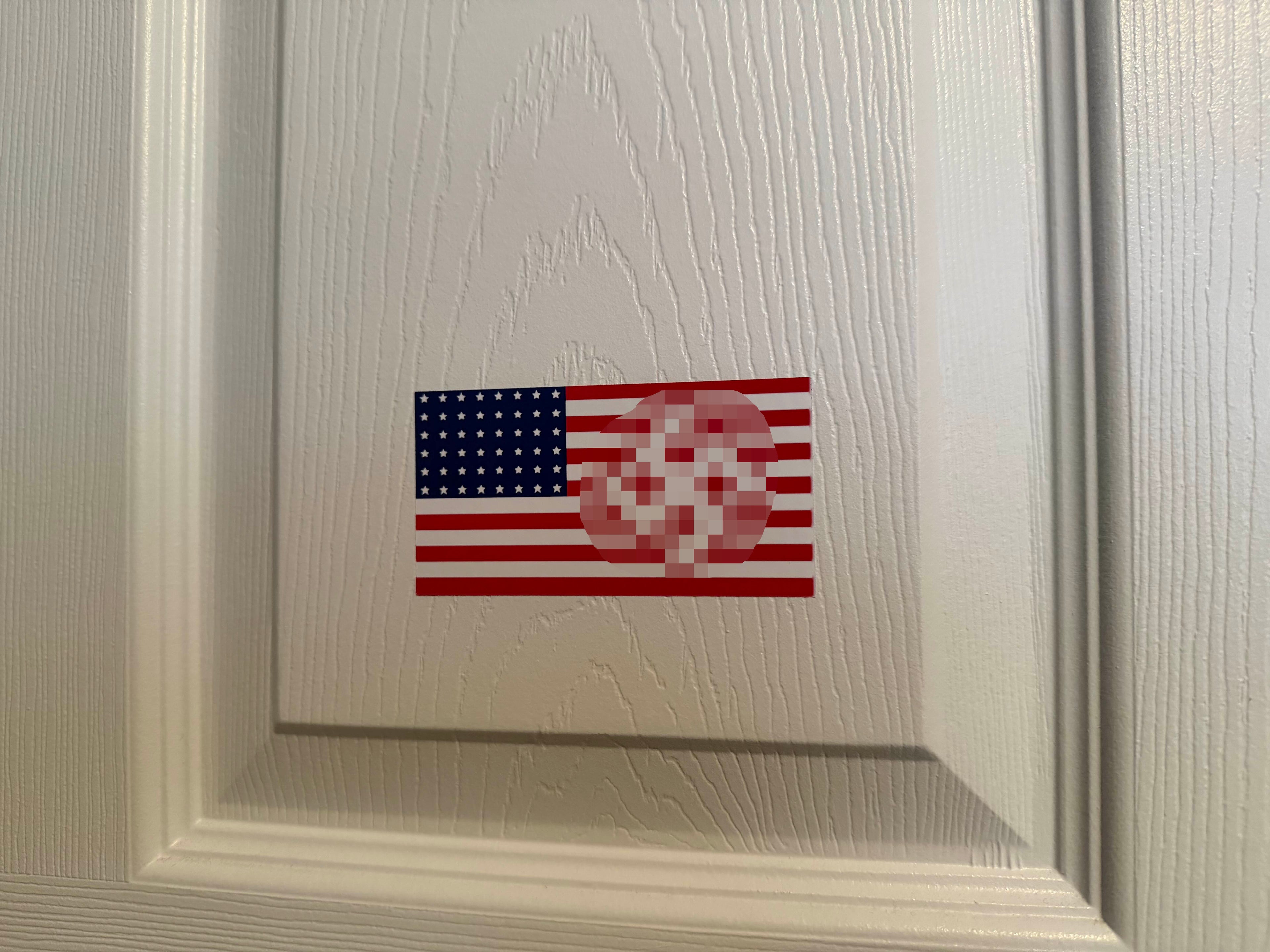 US Flag Sticker 2
