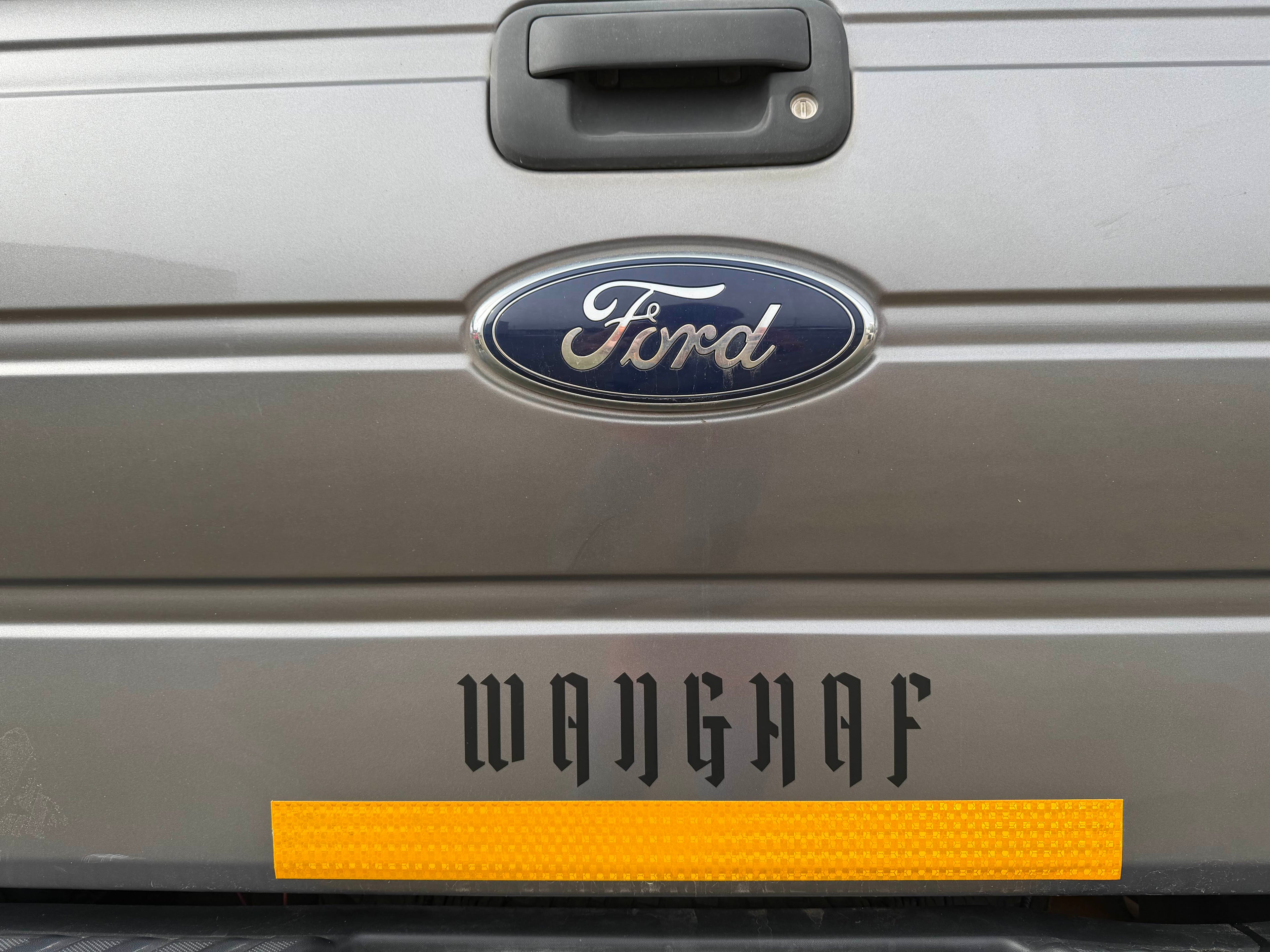 WANGHAF Vinyl Decal